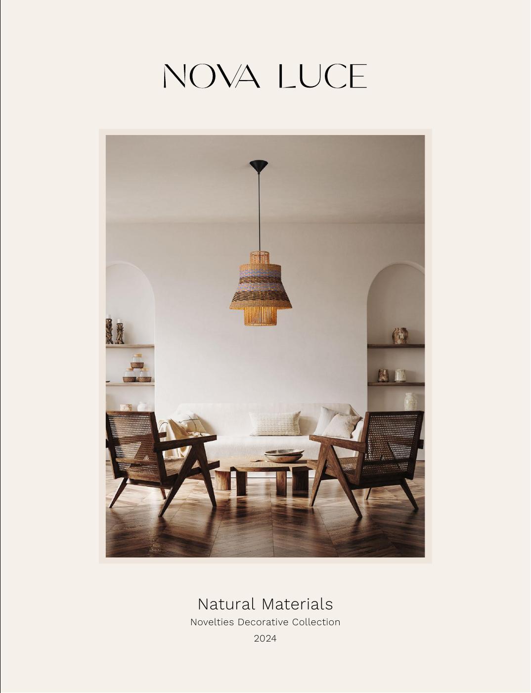 Nova Luce — natural material