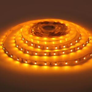 LED pásek noční AMBER 3528 4,8W 12V 60LED IP20